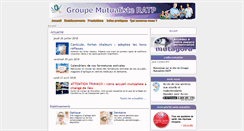 Desktop Screenshot of mutuelle-ratp.fr